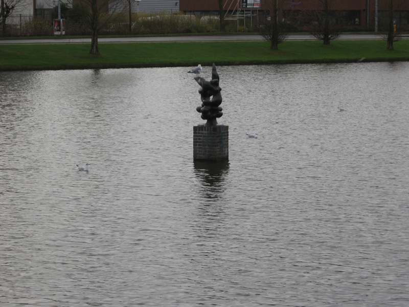 Hilversum, Kerkelanden vijver, Sirene