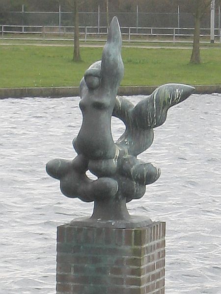 Hilversum, Kerkelanden vijver, Sirene