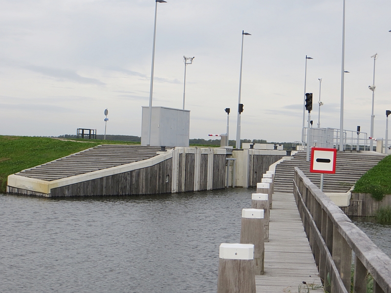 Blaricummermeent, sluis