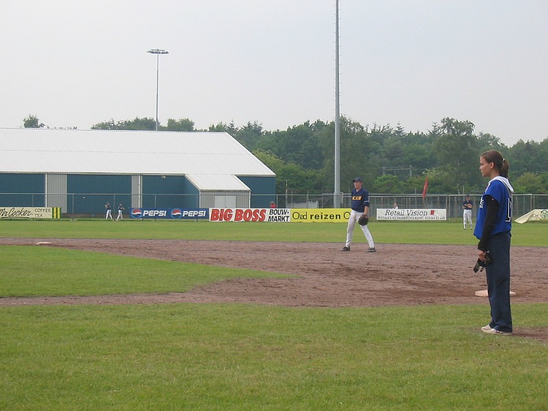 Bussum, HCAW; honkbalveld met trainingshal