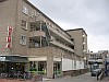 Bussum, Julianaplein - Flats-winkels (ontwerp W.M. Dudok)