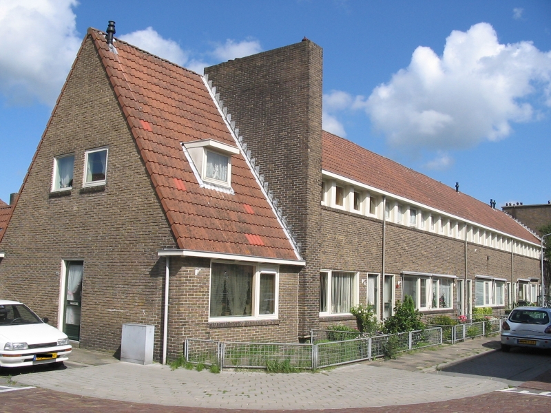 Hilversum, 17e woningcomplex, Eksterstraat