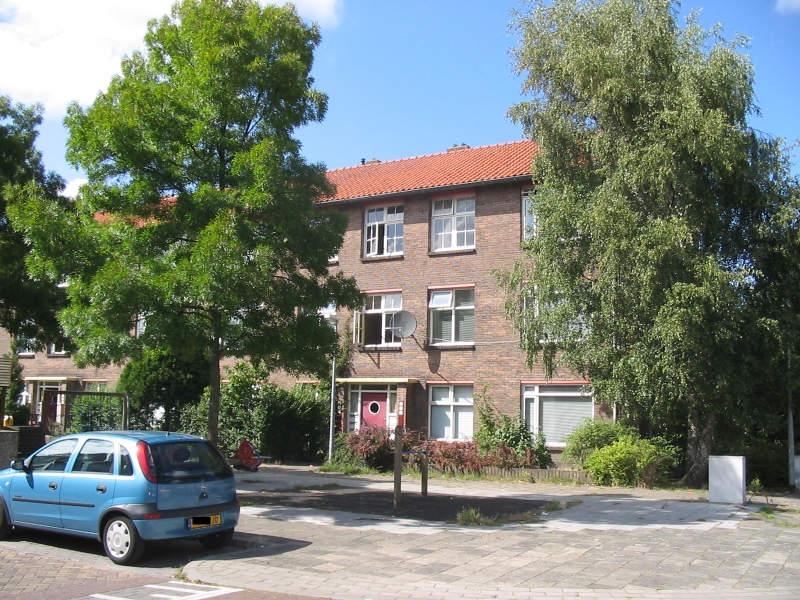 Hilversum, vm 20e gemeentelijke woningcomplex, Ooievaarstraat