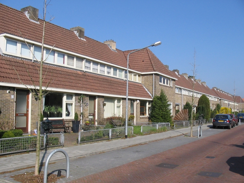Hilversum, 18e gemeentelijke woningcomplex, Jupiterstraat