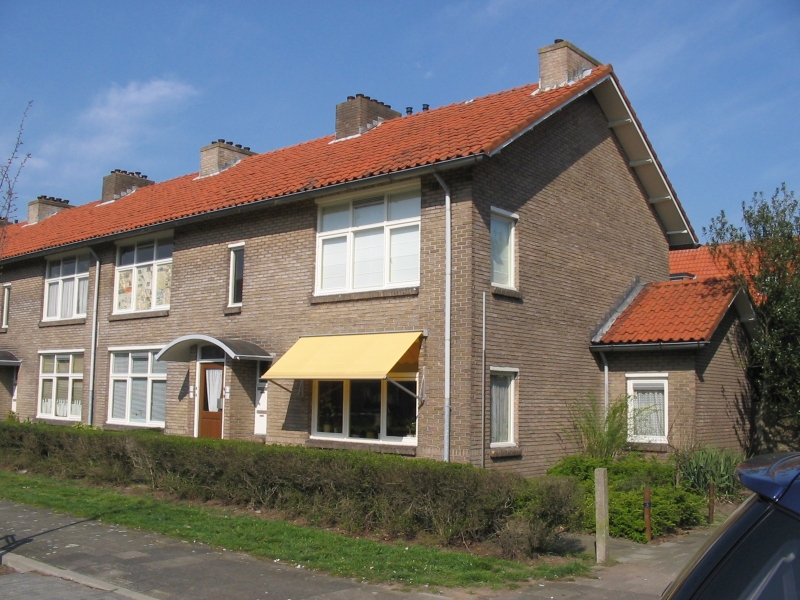 Hilversum, 22 gemeentelijke woningcomplex, Planetenstraat