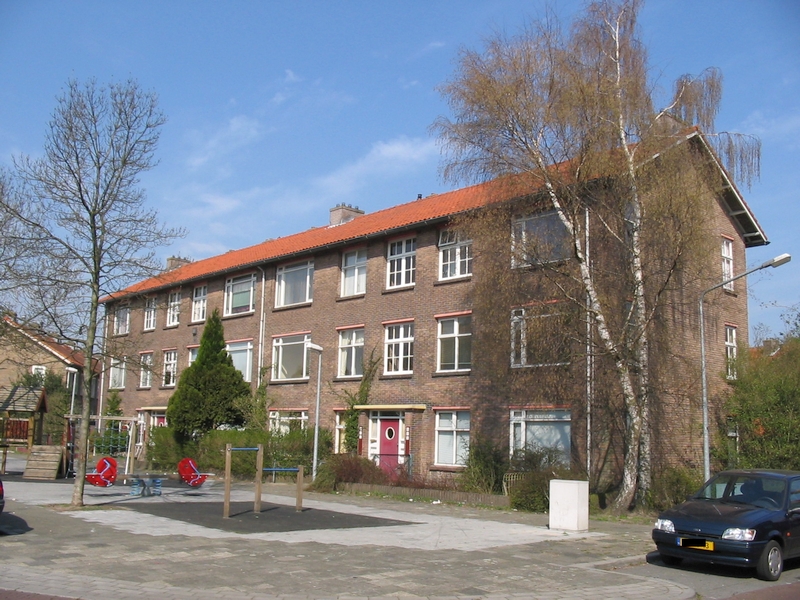 Hilversum, vm 20e gemeentelijke woningcomplex, Ooievaarstraat