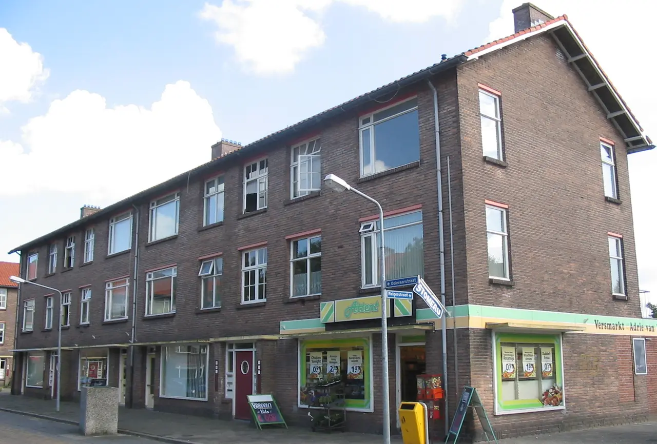Hilversum, vm 20e gemeentelijke woningcomplex, Ooievaarstraat