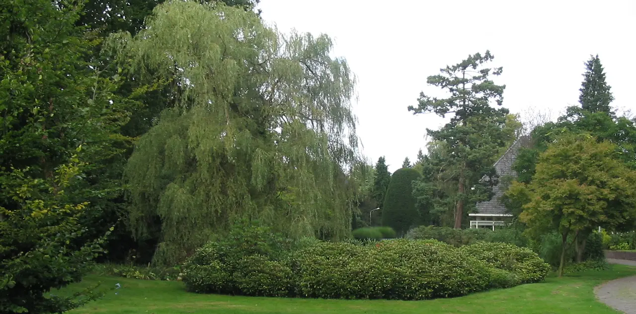 Hilversum, Park en vijver Laan van Vogelenzang