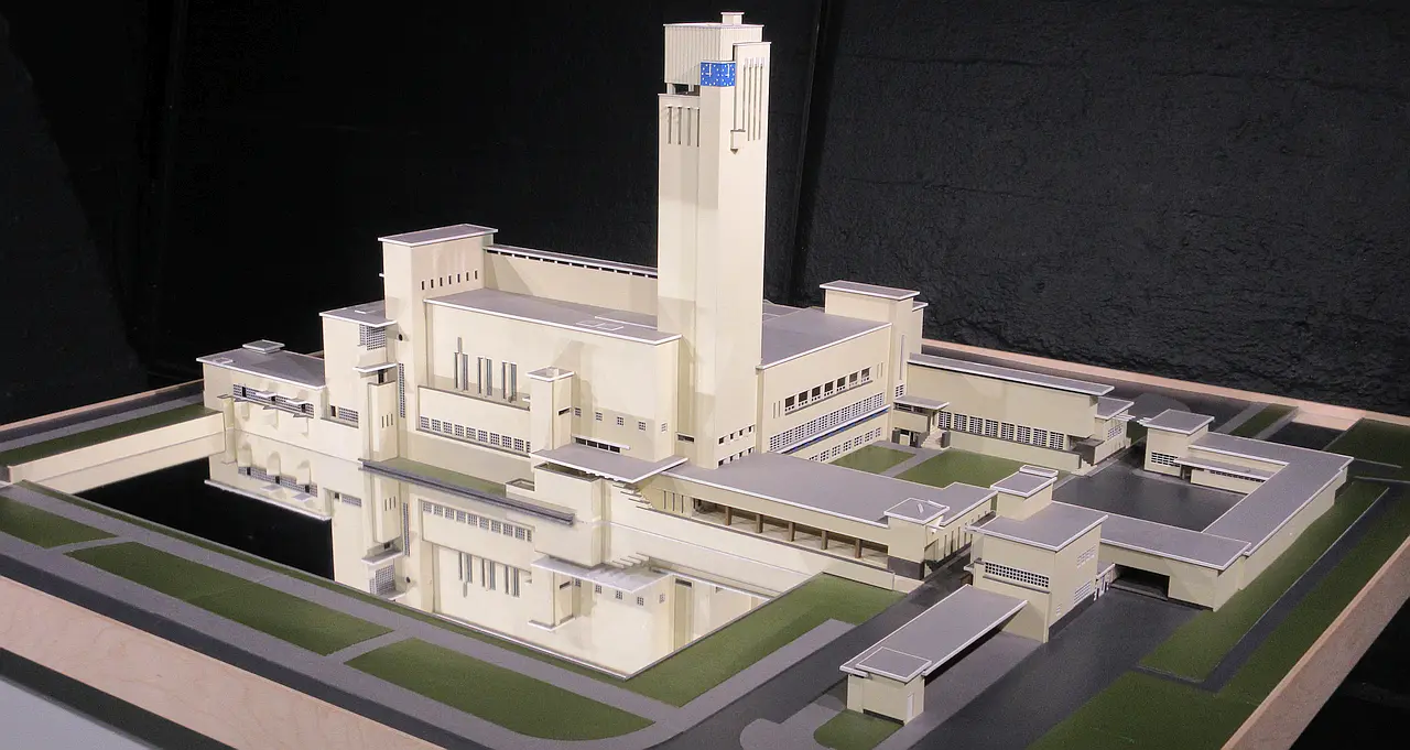 Maquette raadhuis, Hilversum
