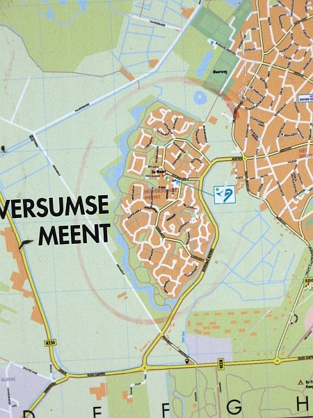 Hilversumse Meent, plattegrond