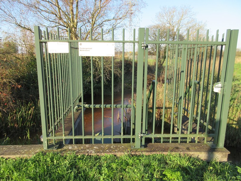 Hilversumse Meent, poldergemaal Bovenmeent