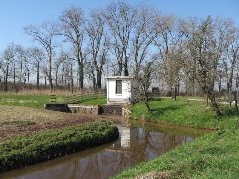 Hilversumse Meent, poldergemaal Bovenmeent