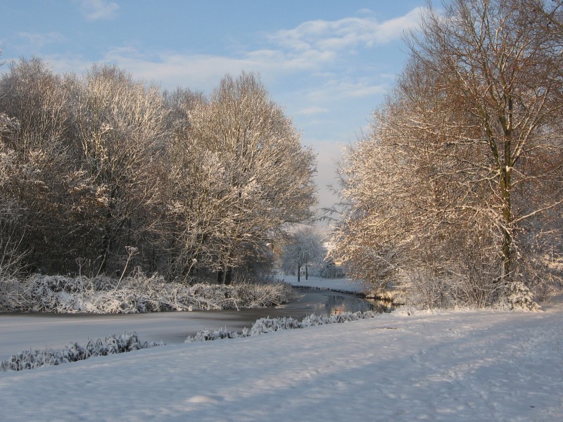 Hilversumse Meent, winter, december 2010