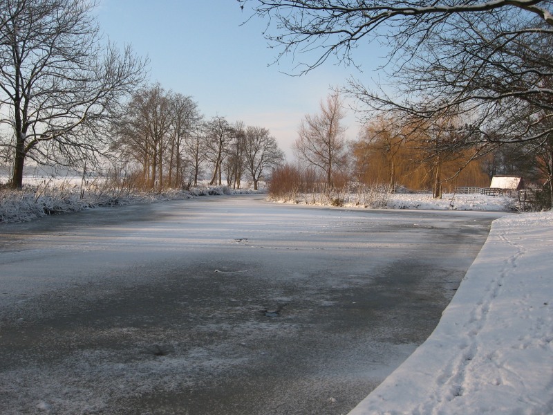 Hilversumse Meent, winter, december 2010