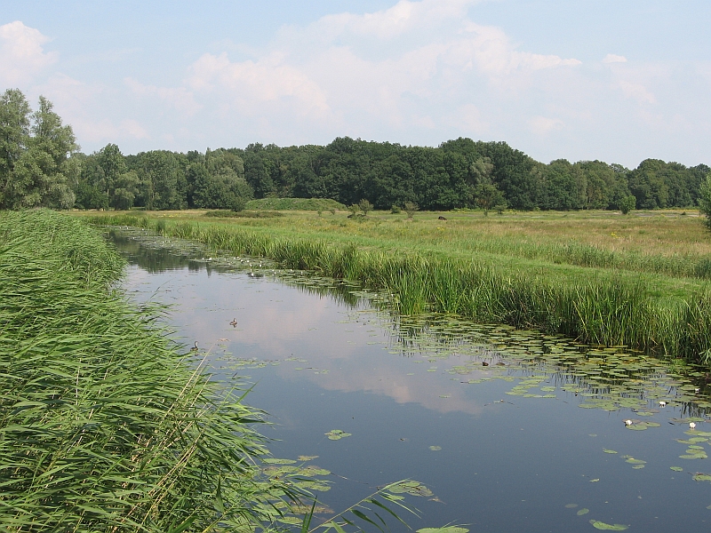 Hilversumse Meent - Naarden, Karnemelksloot (met rechts Laegjeskamp)