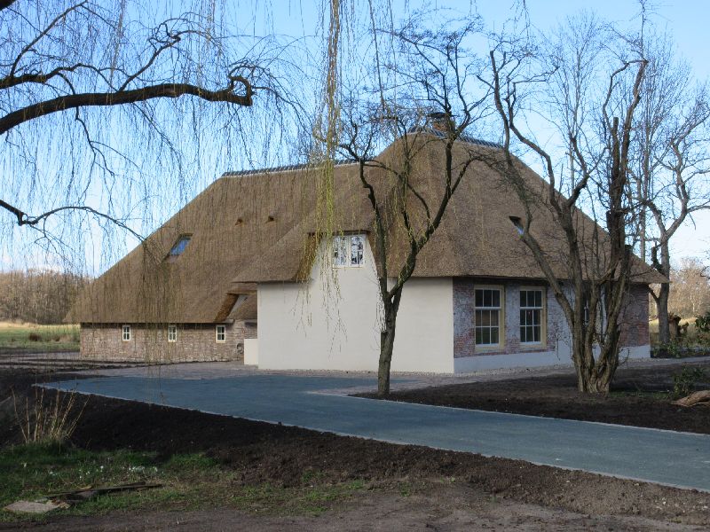 Naardermeer, boerderij Ridderhoeve, na herbouw