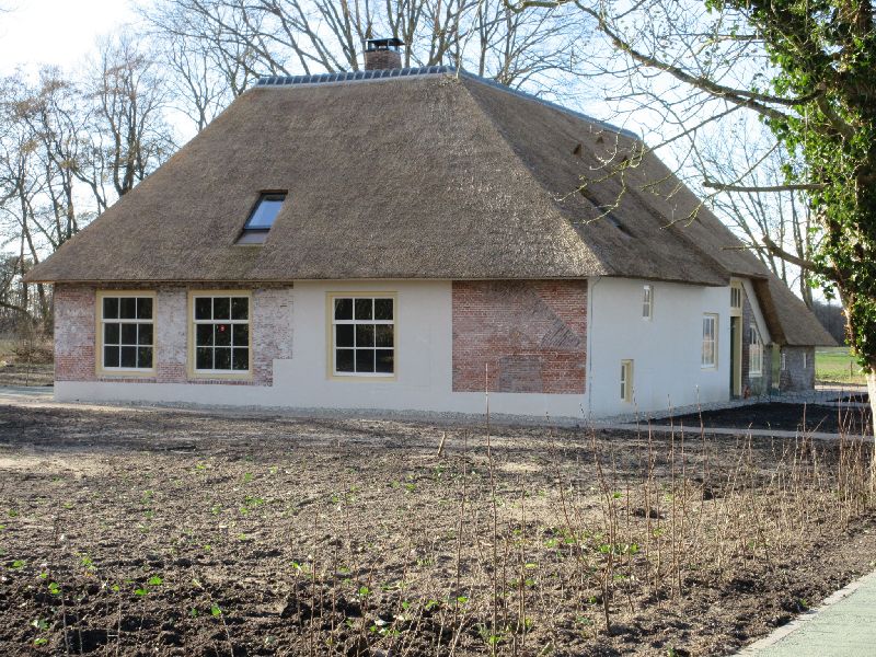 Naardermeer, boerderij Ridderhoeve, na herbouw